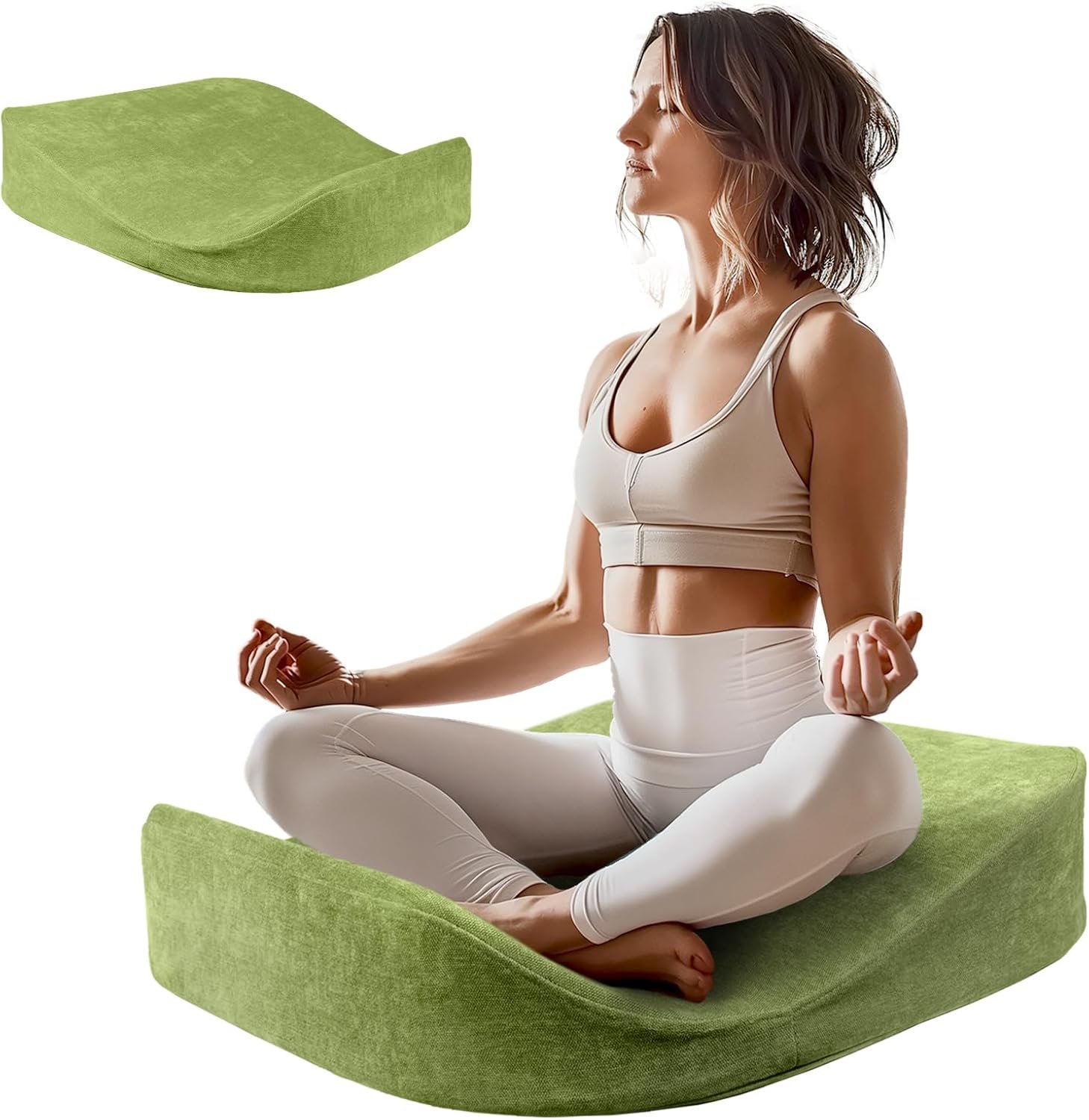 Premium Memory Foam Meditation Cushion